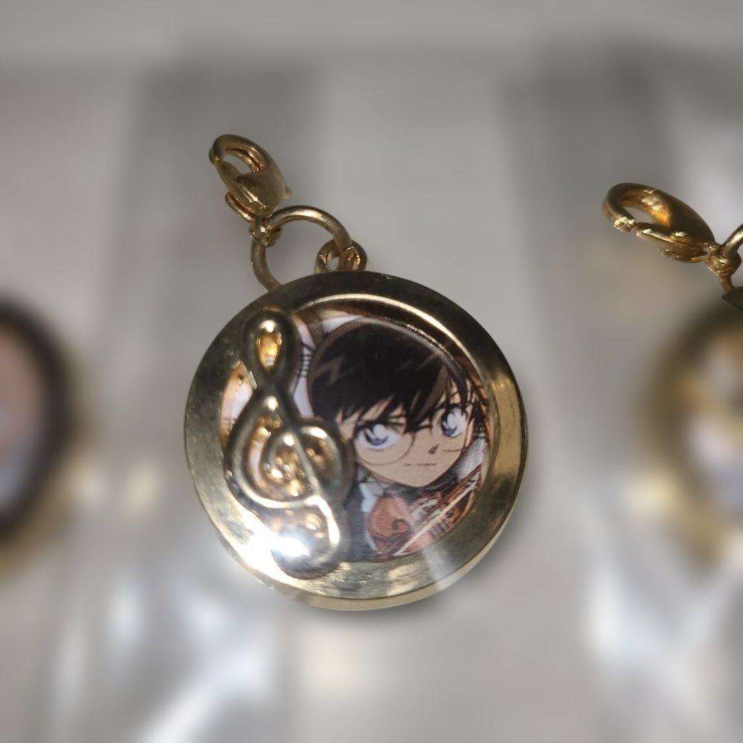 「名探偵コナン 戦慄の楽譜」 メタルチャームコレクション 3種類 セット！貴重