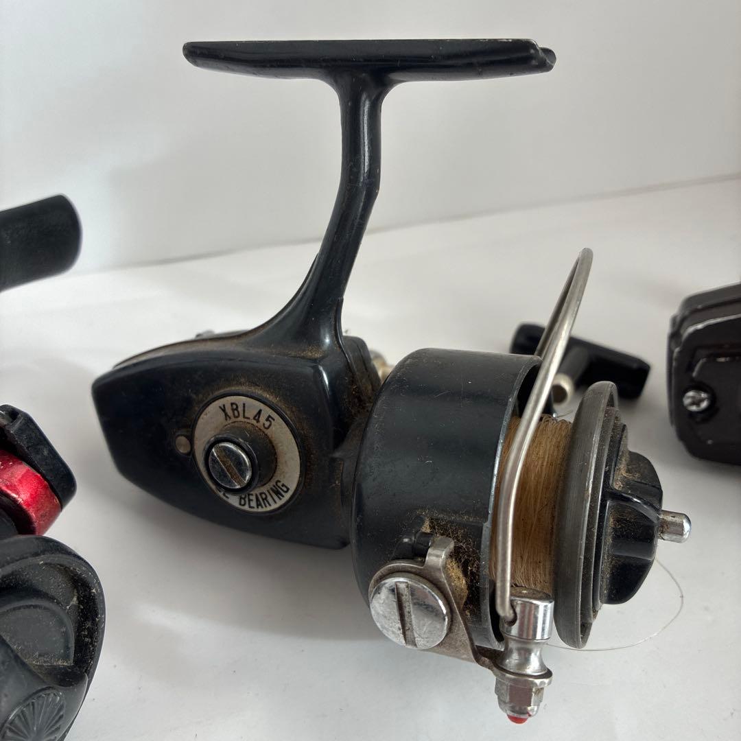 【まとめ】スピニングリール 7点 動作品 故障 部品欠損品 混じり