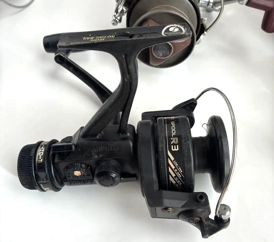 【まとめ】スピニングリール 7点 動作品 故障 部品欠損品 混じり