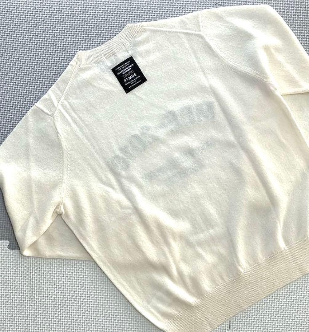 マスターバニーエディション カシミヤ100% ニットプルオーバー（WHT／4）