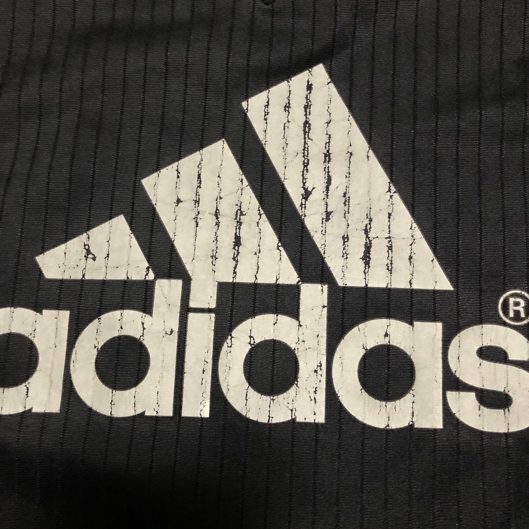 00's adidas ジャージセットアップ 上下 メンズ ブラック グレー