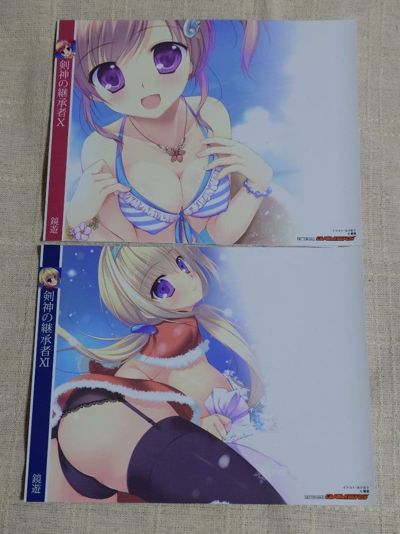 剣神の継承者　特典ブックカバー　11枚セット
