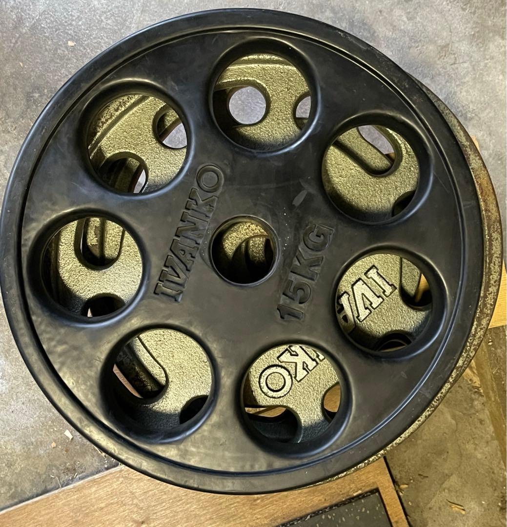 ②-2 IVANKOイヴァンコラバープレート15kg × 1枚 ※セット販売のみ