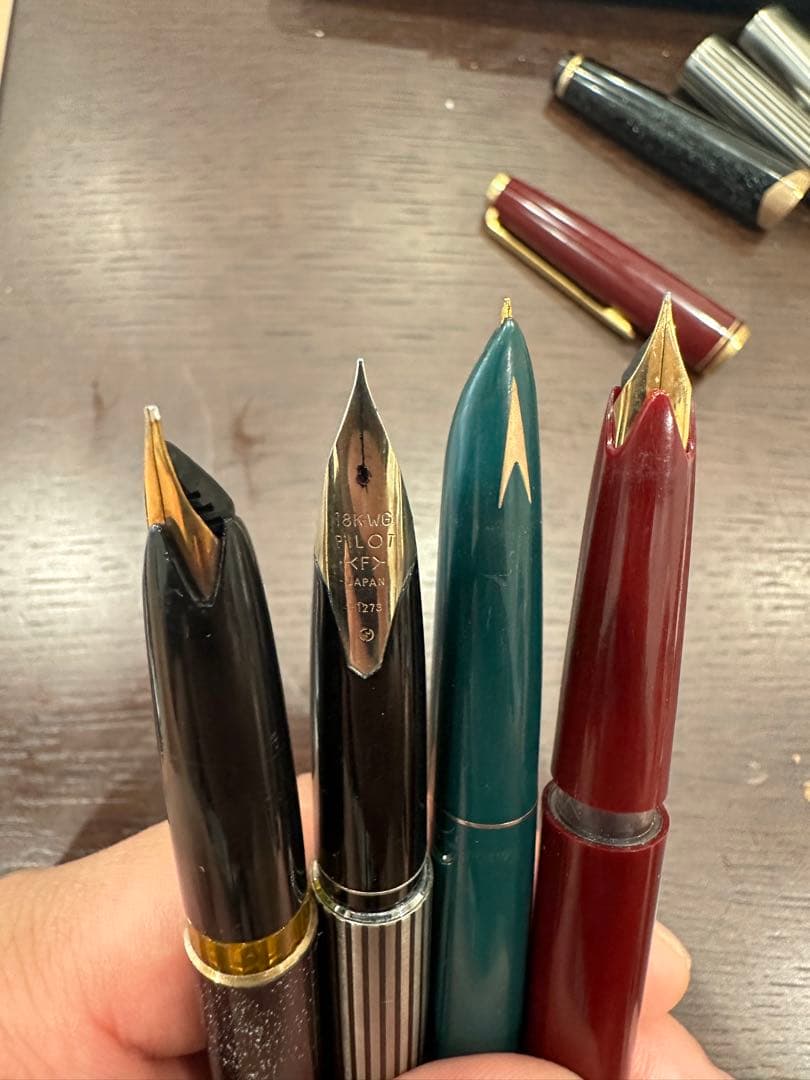 万年筆　４本セット