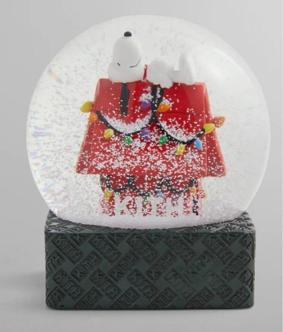 新品 Kith Snoopy House  Globe スノードーム