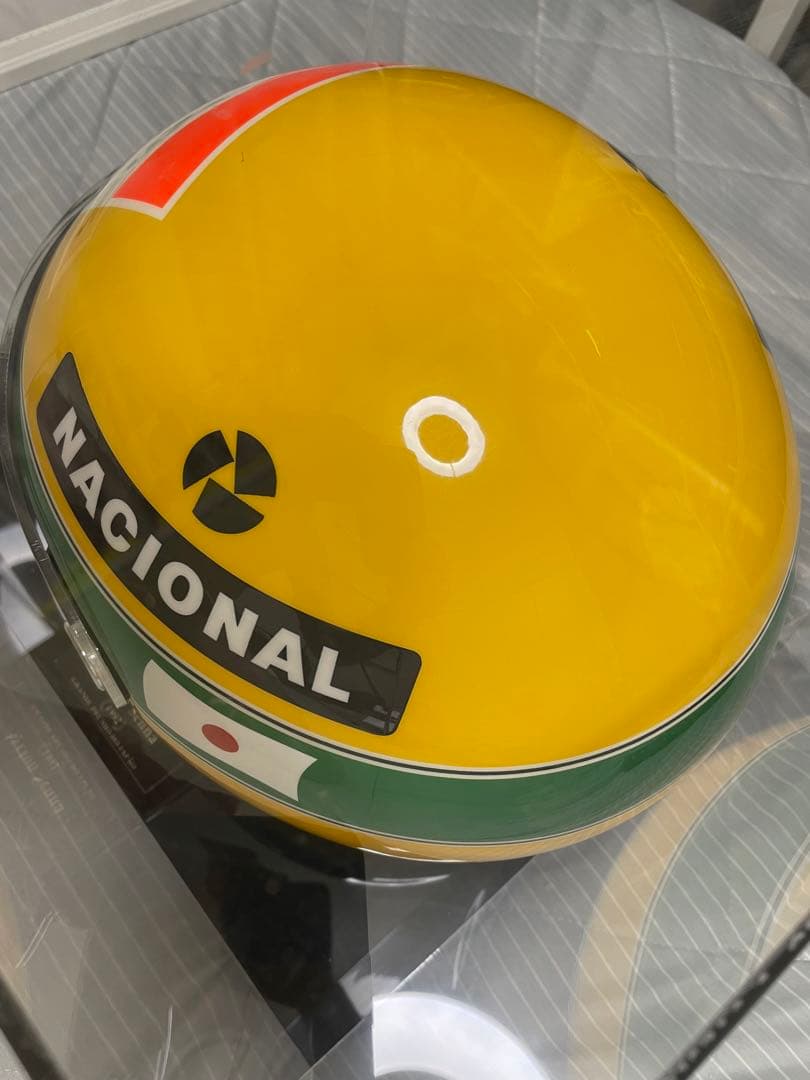 限定100点　アイルトン・セナ　1992 日本GP レプリカヘルメット　証明書付