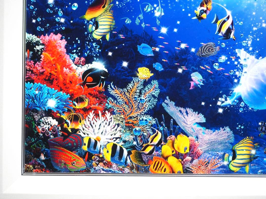 い*ん様 真作■クリスチャンラッセン 最高傑作 版画 ドリームタイム L■絵画