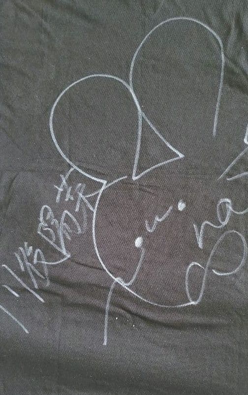 乃木坂46 東京ドーム公演 川後陽菜 サインTシャツ