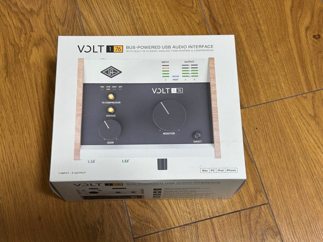 UNIVERSAL AUDIO VOLT 176 オーディオインターフェイス