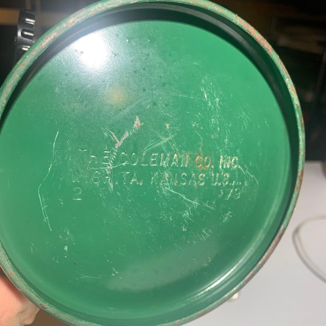 コールマン 502 シングルバーナー 1979 2月 動作OK