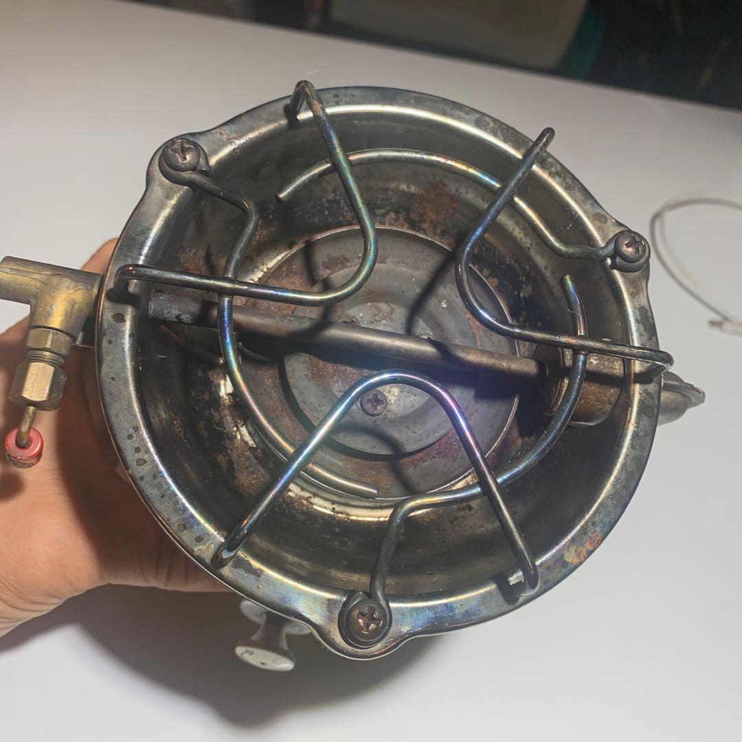 コールマン 502 シングルバーナー 1979 2月 動作OK