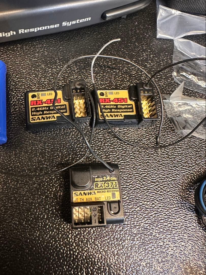 RC ラジコン 送信機×1 受信機×3 セット 動作未確認