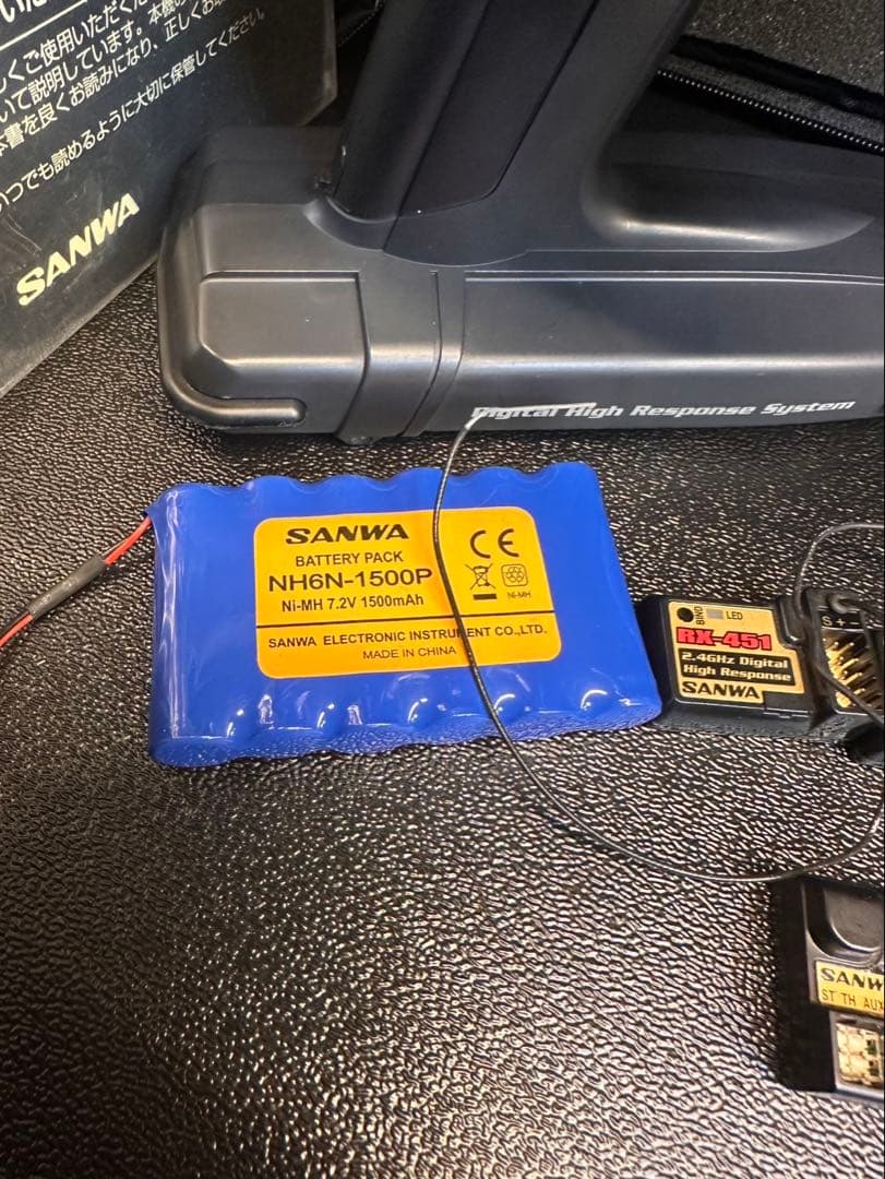 RC ラジコン 送信機×1 受信機×3 セット 動作未確認