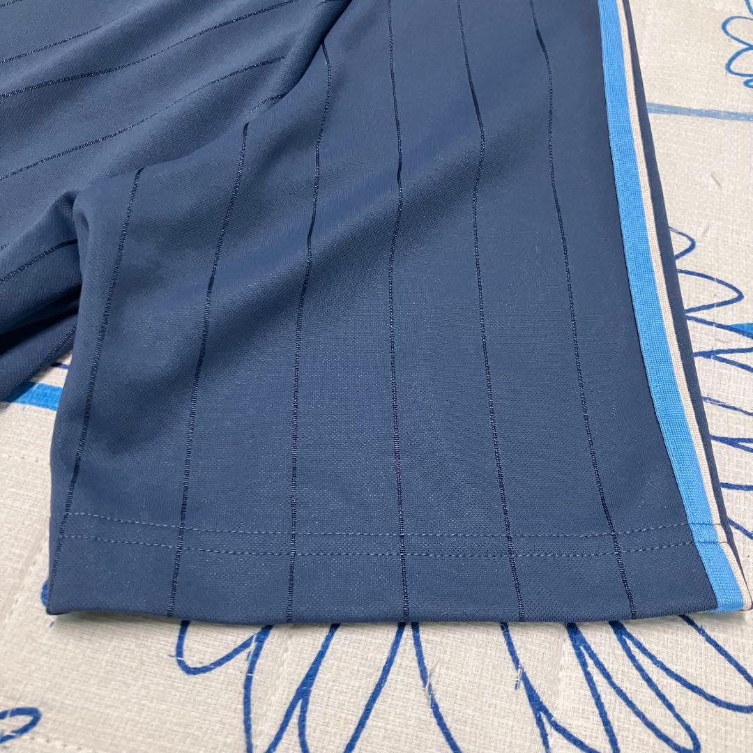 【希少】adidas Originalsピンストライプ　ジャージー　ゲームシャツ