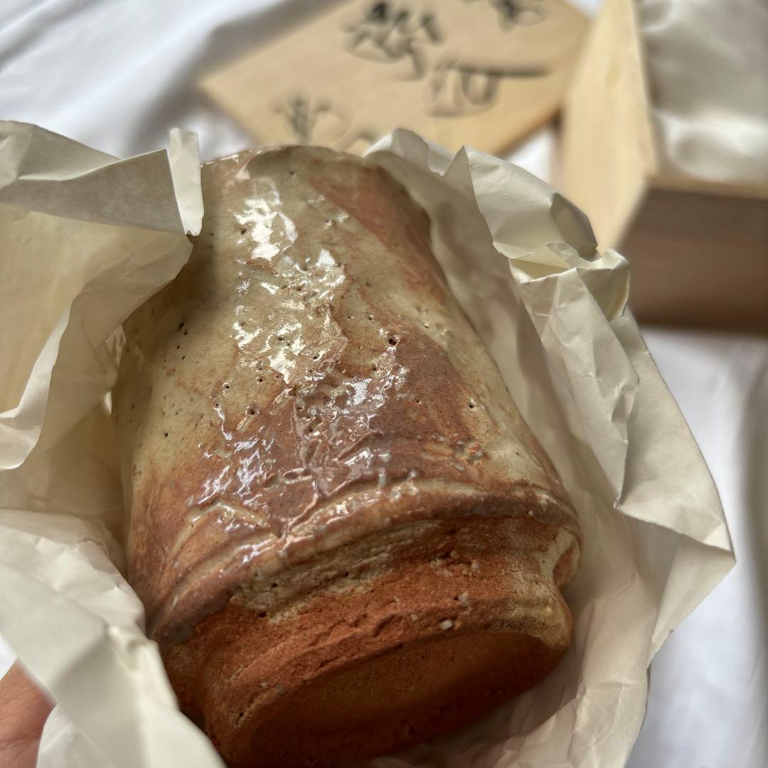 新品未使用　松田龍司　萩焼 組湯呑　夫婦