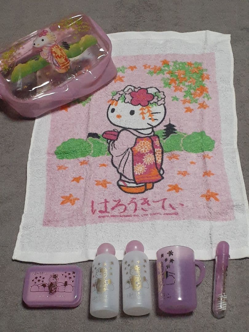 【値下げ】未使用 サンリオ ハローキティグッズ12点セット ショッピングバッグ付