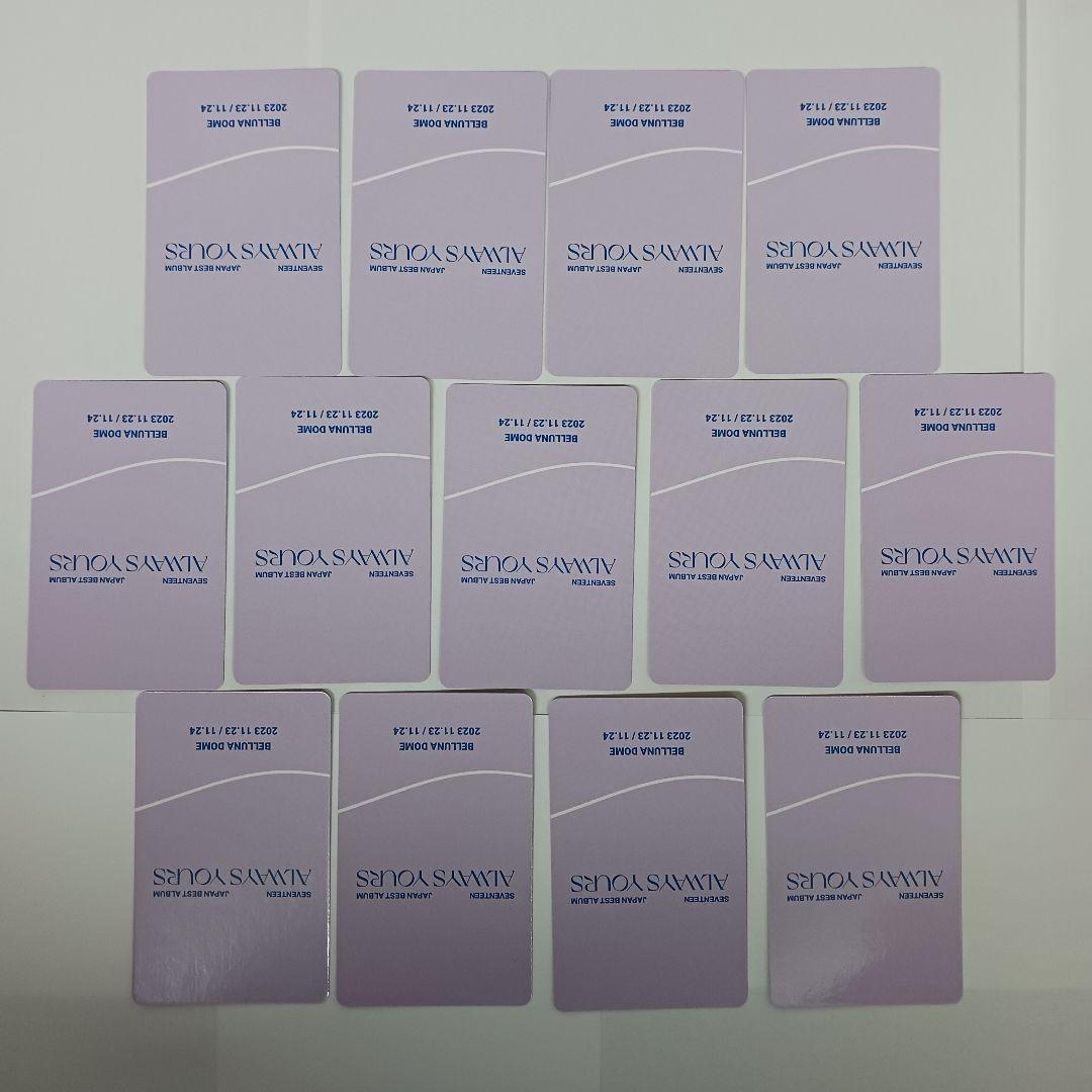 SEVENTEEN ALWAYS YOURS 埼玉 weverse 13種コンプ