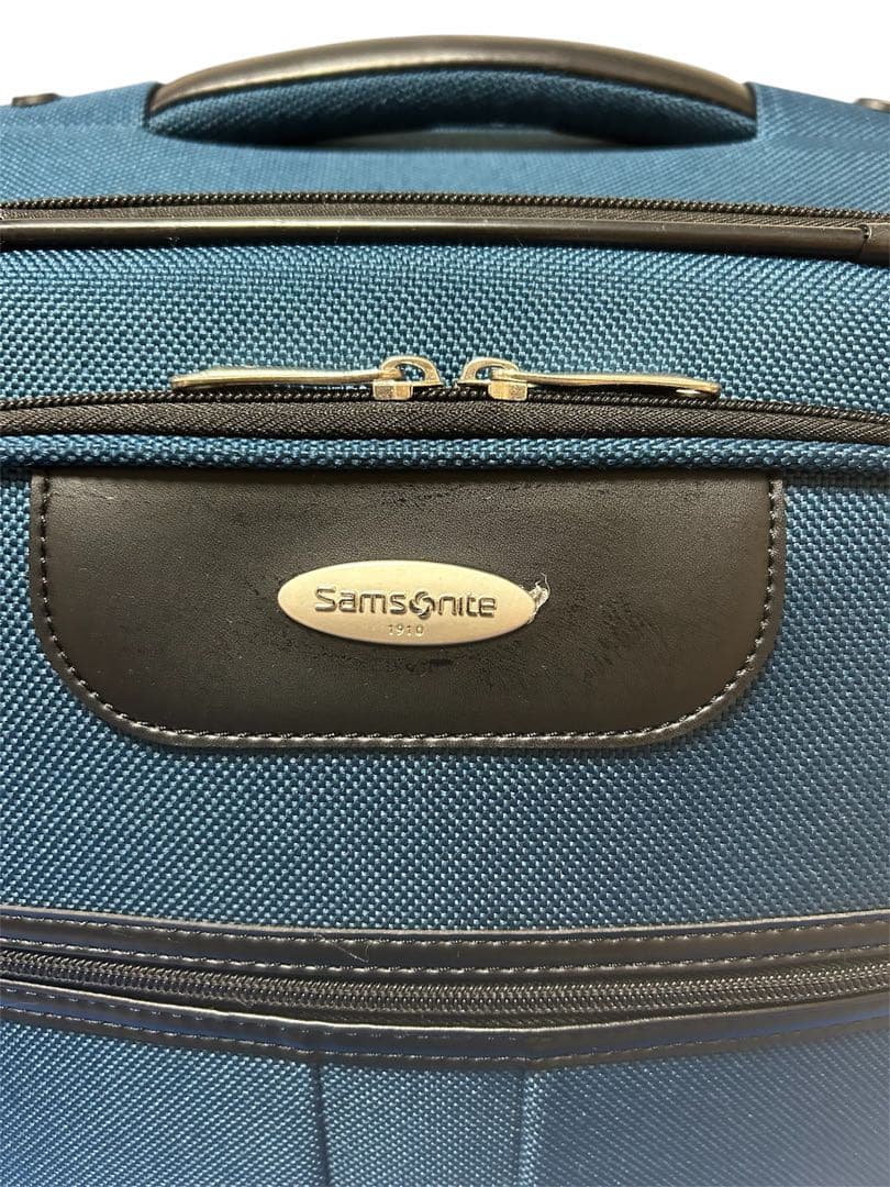 良品　海外限定 Samsonite キャリーケース　サムソナイト　ネイビー