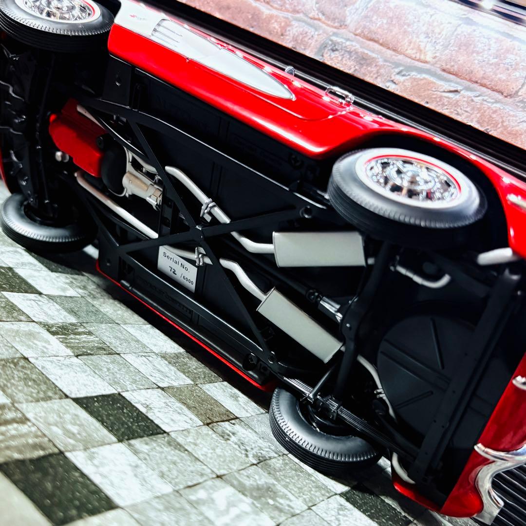 1/18 AUTOart シボレー コルベット C1 ローマレッド 1959