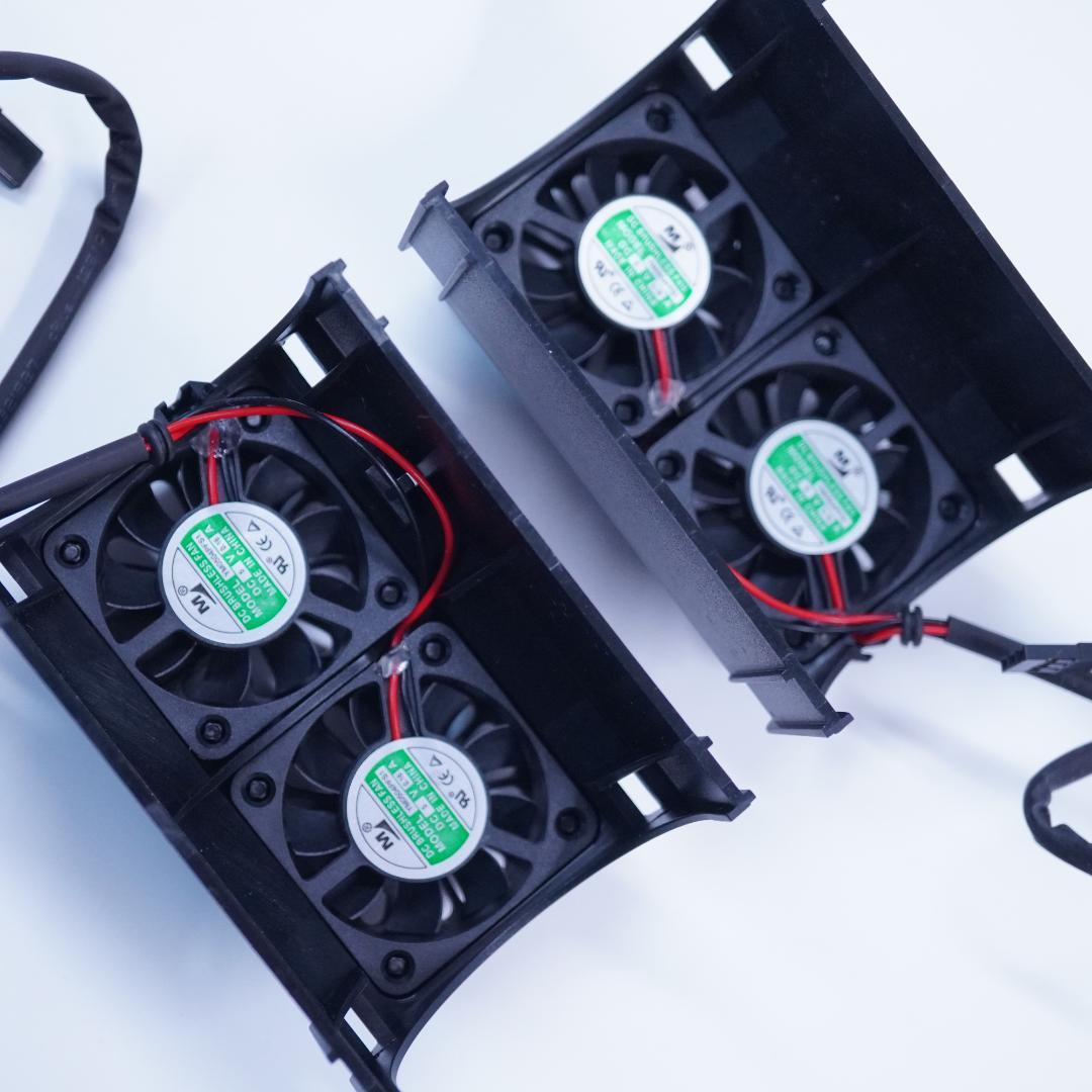 Castleキャッスル　冷却　2028モーター用　ツインクーラーファン