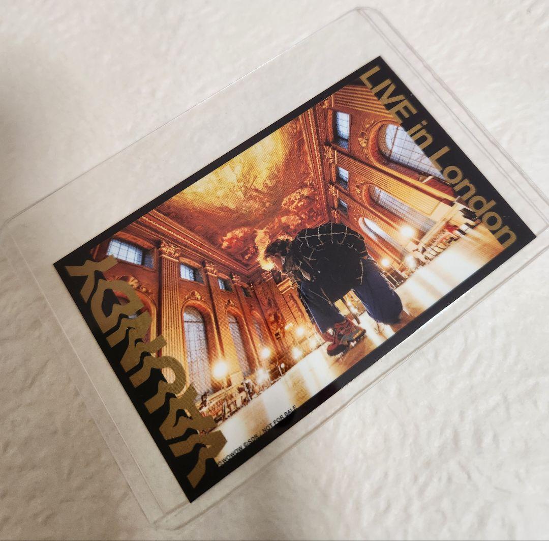 Vaundy LIVE in London 特典 オリジナルランダムステッカー