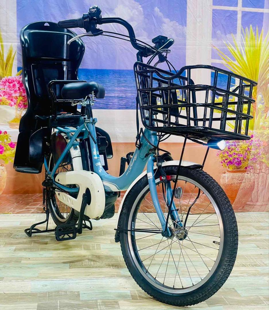 人気モデル！パスバビー12AH⭐️ヤマハ子供乗せ電動自転車Y3279