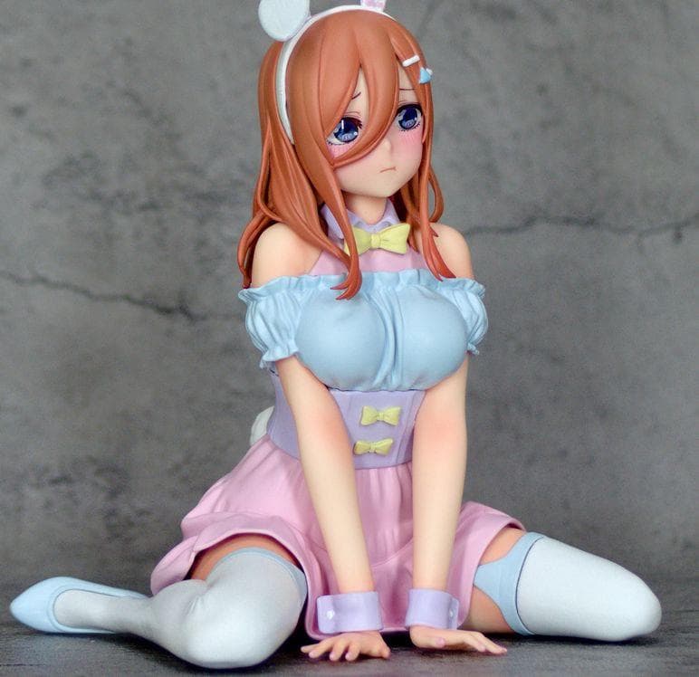 チ*ミ様 リペイント フィギュア Desktop Cute 中野三玖 バニーve