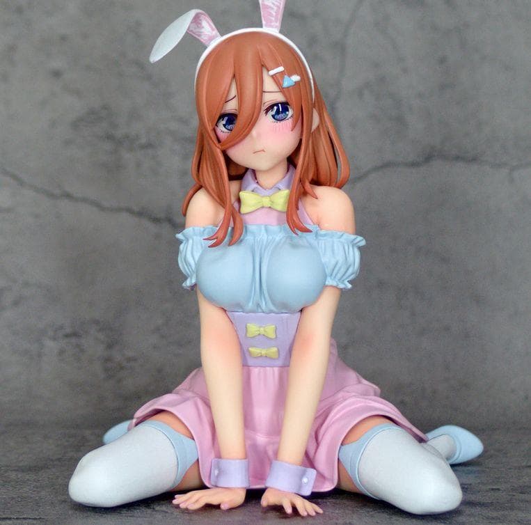 チ*ミ様 リペイント フィギュア Desktop Cute 中野三玖 バニーve