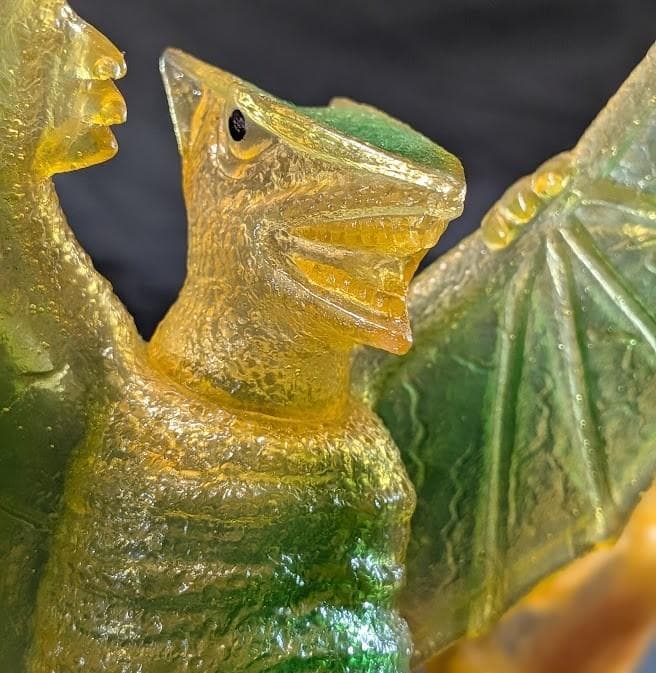 昭和ガメラ＆バルゴン＆ギャオス（日東復刻）クリアミドルソフビフィギュア３体セット