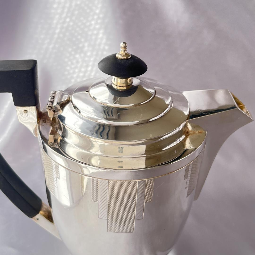 【Walker & Hall】 アールデコのティーサービス 4点