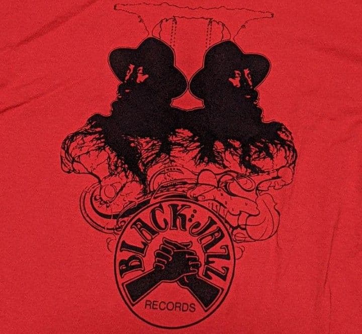 black jazz records tシャツ