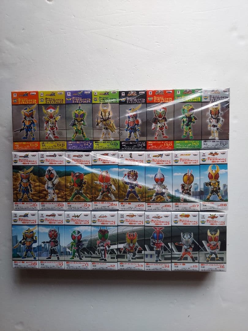 【即購入不可】『 仮面ライダー ワールドコレクタブルフィギュア 155体 』