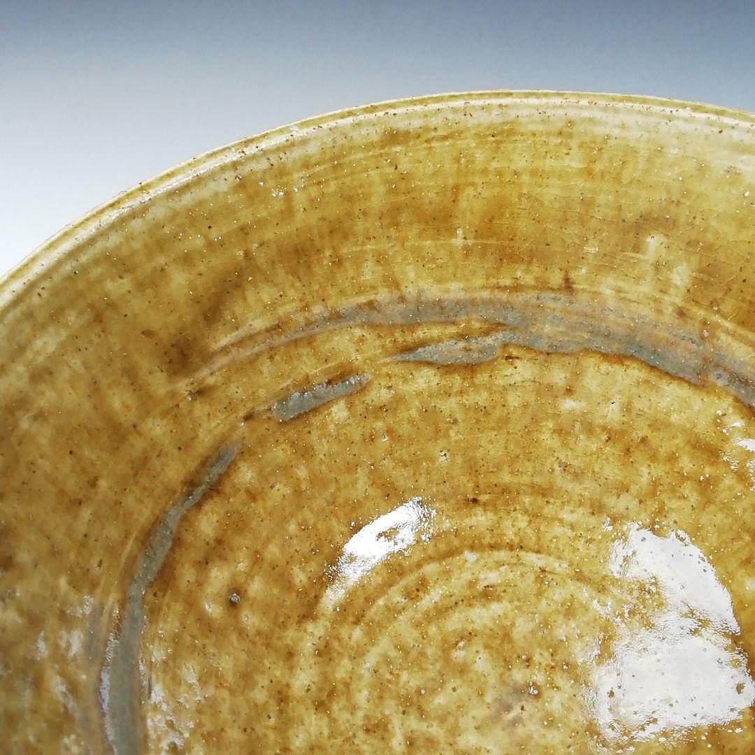 Ｔ５５４　茶碗　『伊羅保茶碗』『中村正彦 造』『前大徳寺 高橋悦道 書付』共箱