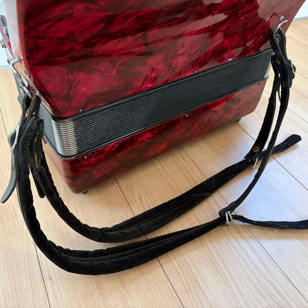 HOHNER AMICA Ⅲ 96 アコーディオン 96ベース ホーナー 赤