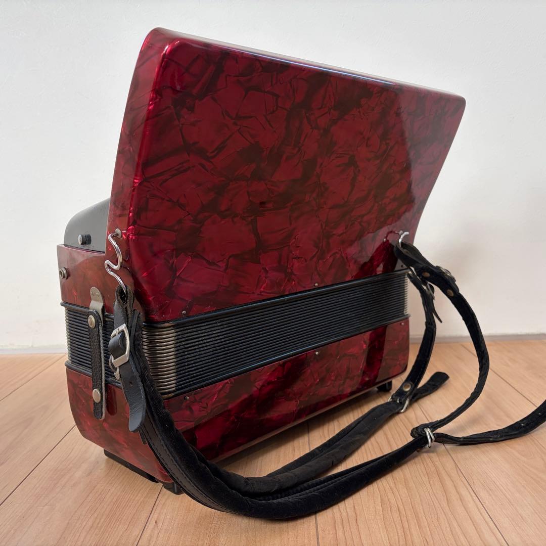 HOHNER AMICA Ⅲ 96 アコーディオン 96ベース ホーナー 赤