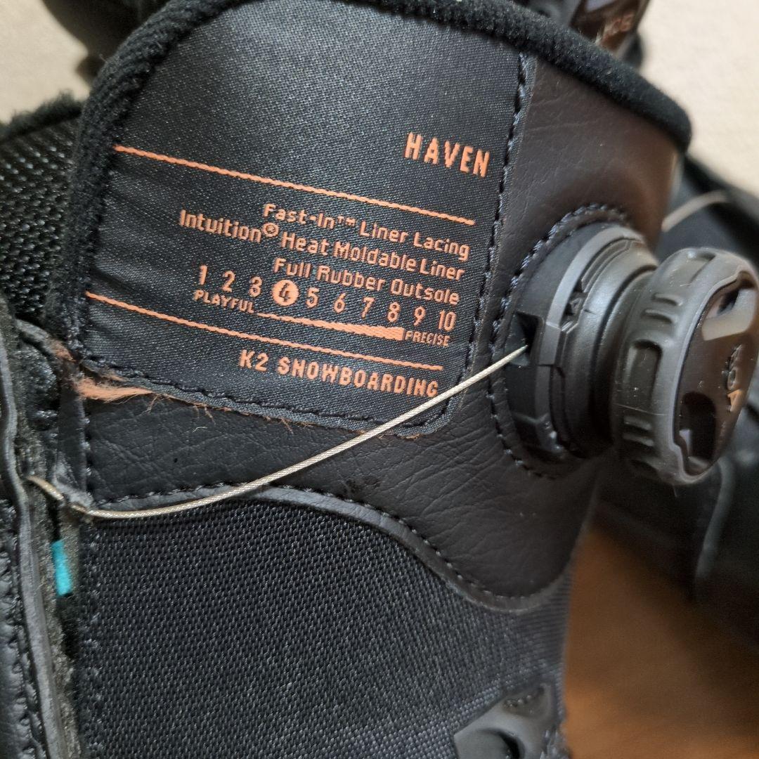 K2 スノーボードブーツ BOAシステム ブラック