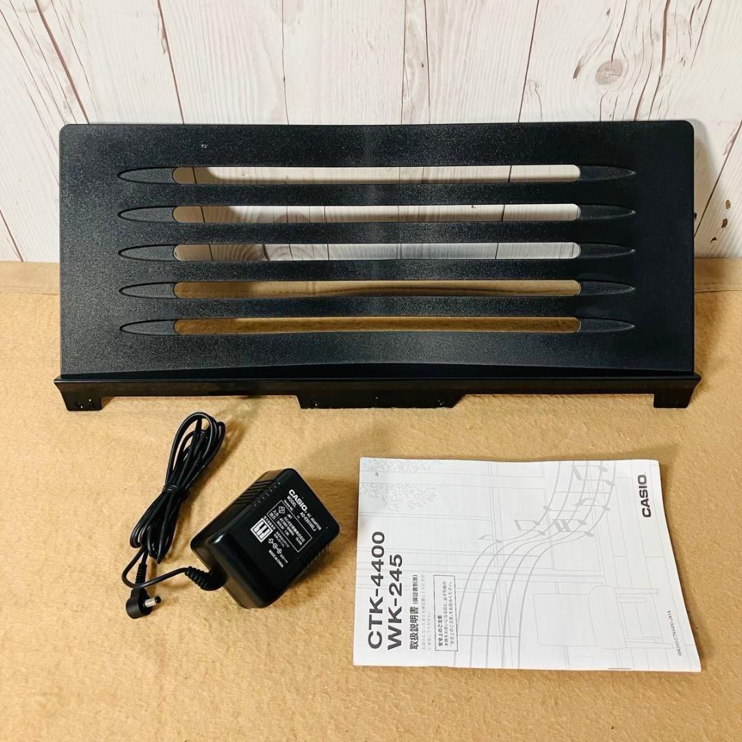 【美品】CASIO 電子キーボード WK-245 動作品 カシオ 76鍵盤