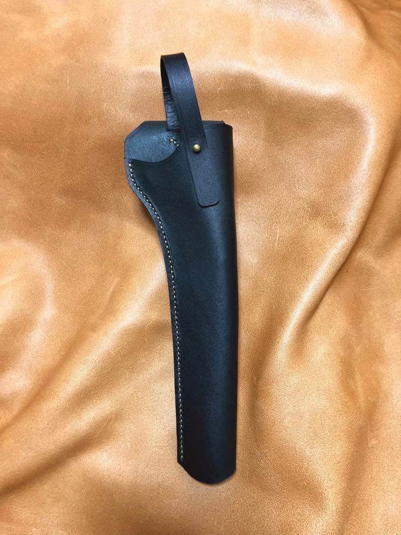 ルガーP08 8インチ用 右利きレザーホルスター No.593