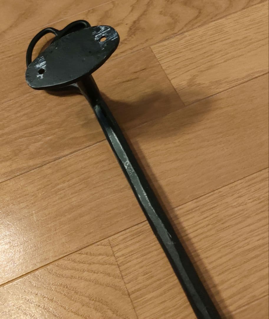 アンティーク アイアン タオルハンガー 幅約90×高さ約7cm ロング