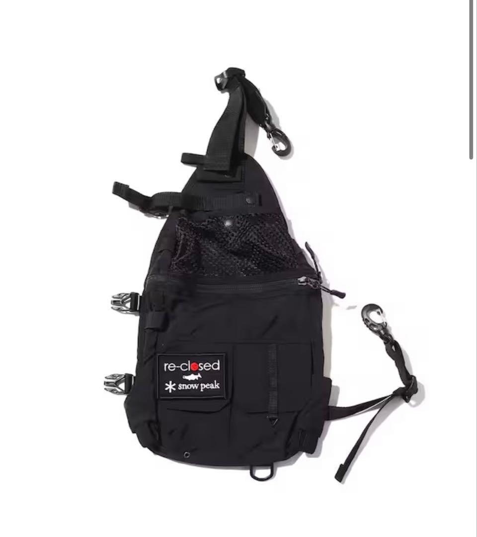 フィッシングベスト　【新品未使用】 peak スノーピーク　黒