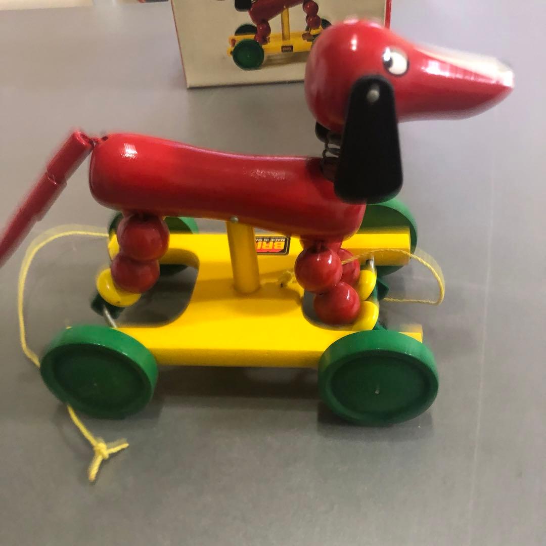 BRIOブリオ ダッチー プルトイ　ドッグ ヴィンテージ アンティーク