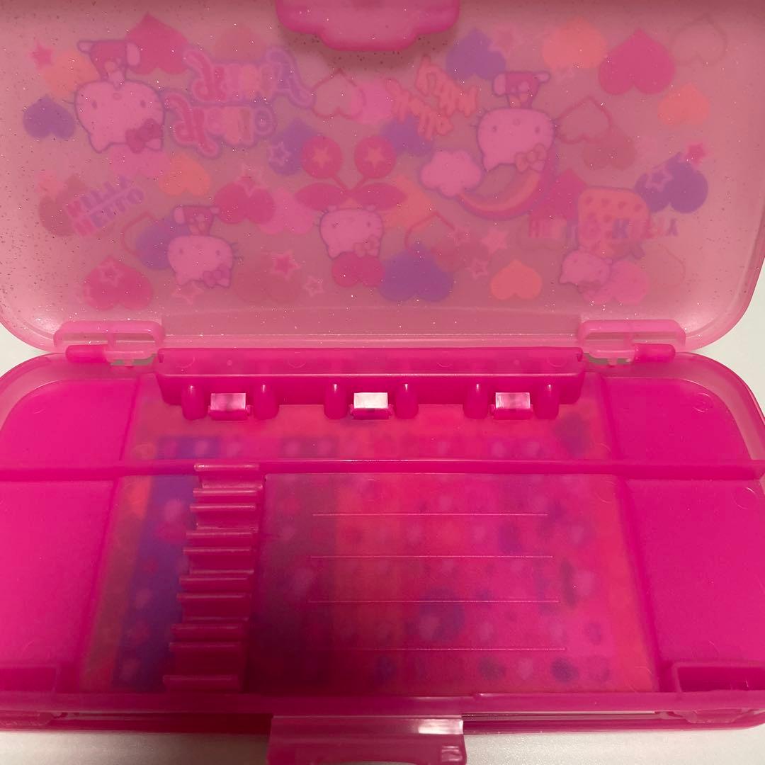 平成レトロ　ハローキティ　超多機能！　レア　筆箱　ペンケース　シール帳　手帳