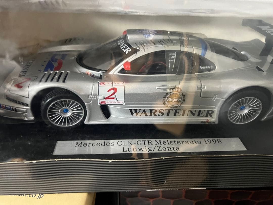 ミニカー Mercedes CLK-GTR Meisterauto 1998