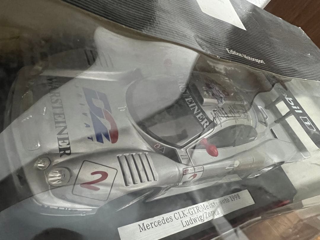 ミニカー Mercedes CLK-GTR Meisterauto 1998
