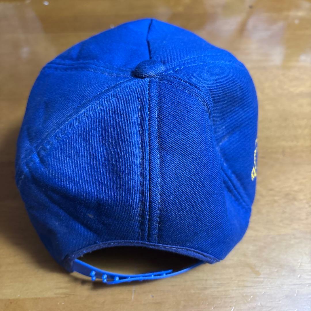 アイルトンセナ 帽子 ナシオナル キャップ ブルー