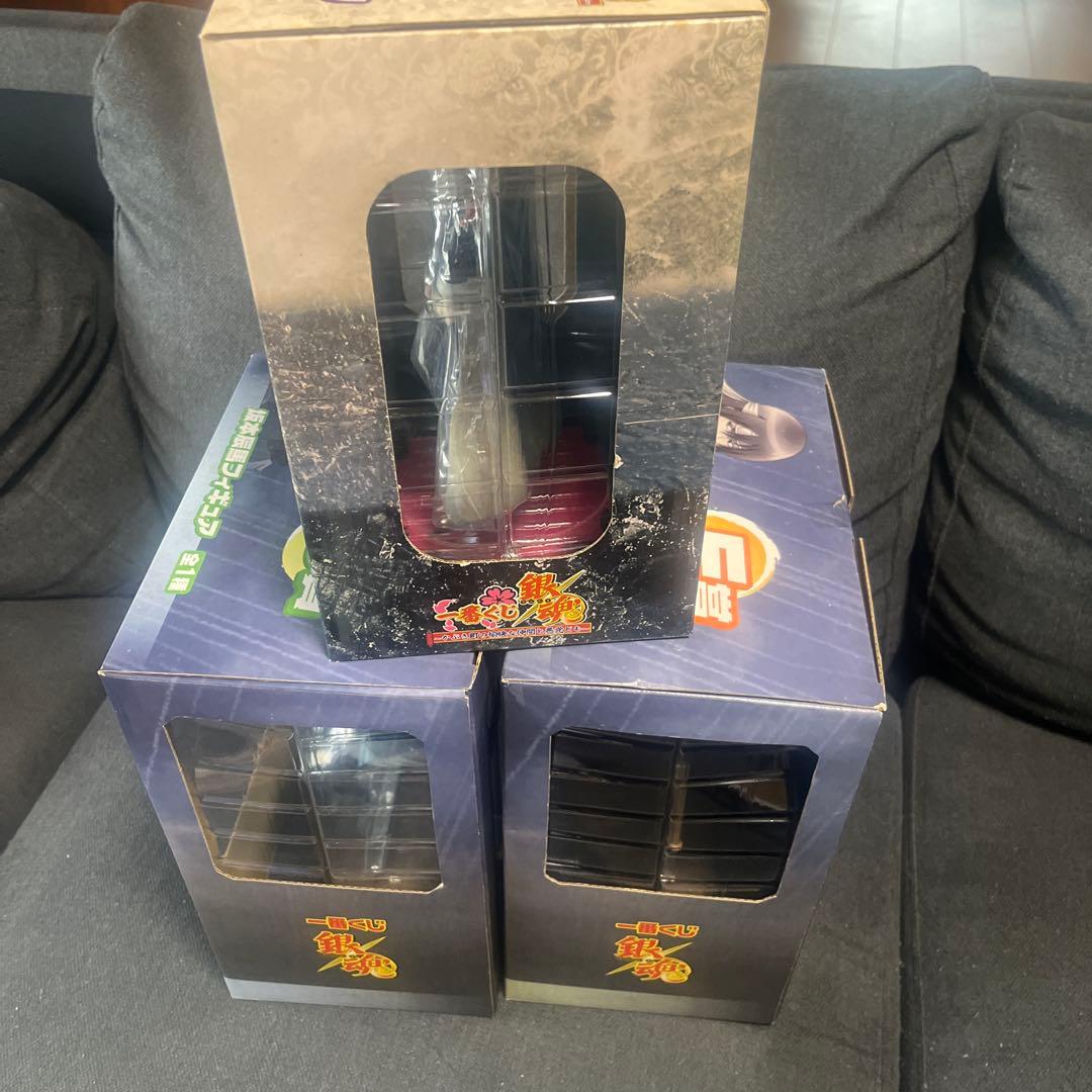 新品 銀魂 フィギュア 3つ セット 一番くじ