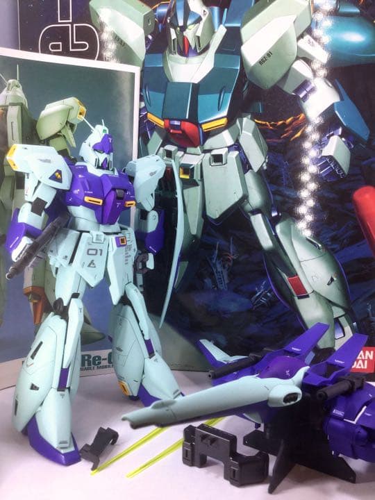 MG リ・ガズィ(ユニコーンVer.)ガンプラ塗装済完成品