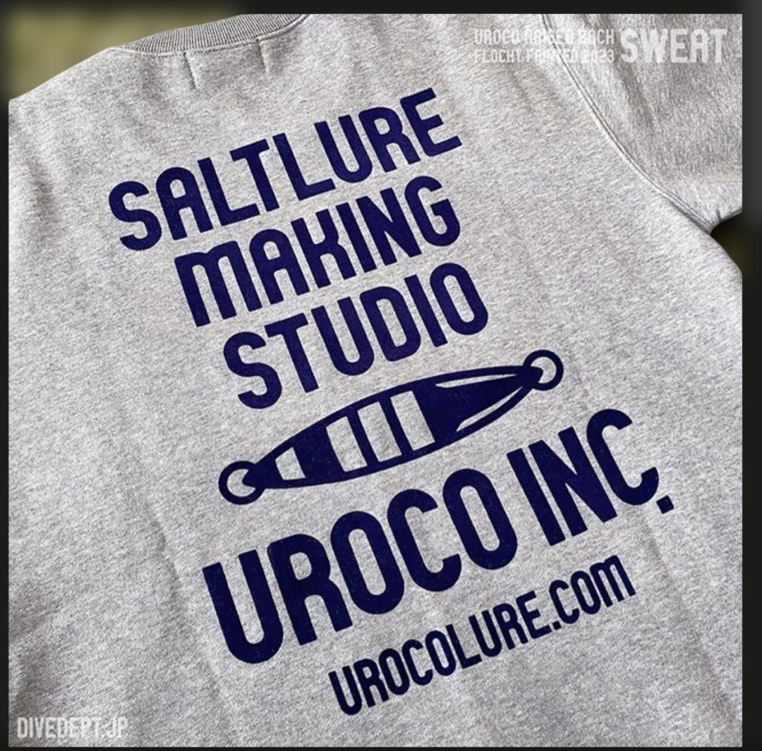 新品未開封 完売品 UROCO 裏起毛スウェット　XXL グレー