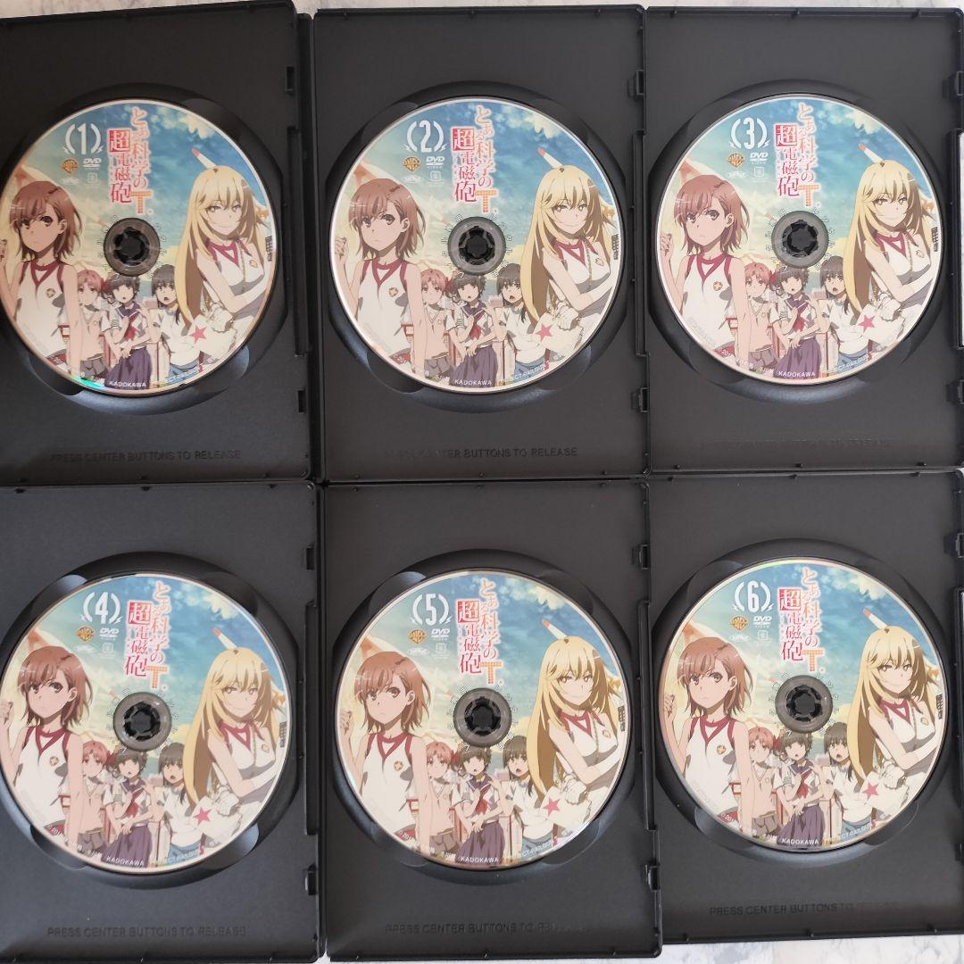 DVD　とある科学の超電磁砲1、2、OVA、3、一方通 計36巻　新品ケース付