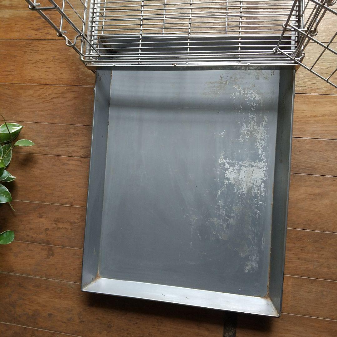 ハチコウ犬用ステンレス製Mサイズケージ